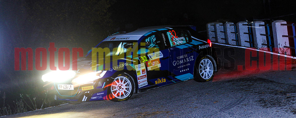 Pedro Antunes se imponía en la Peugeot Rallye Cup Ibérica